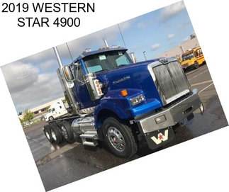 2019 WESTERN STAR 4900