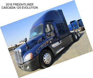 2016 FREIGHTLINER CASCADIA 125 EVOLUTION