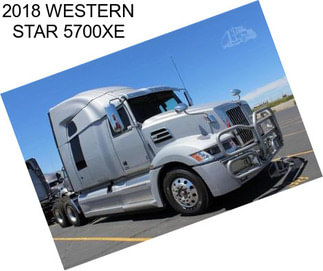 2018 WESTERN STAR 5700XE