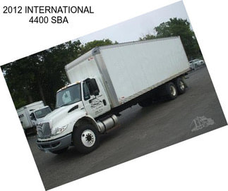 2012 INTERNATIONAL 4400 SBA