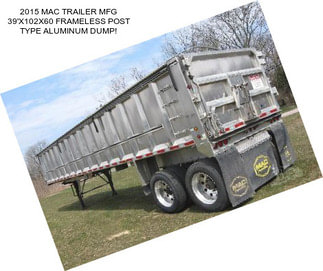 2015 MAC TRAILER MFG 39\'X102\