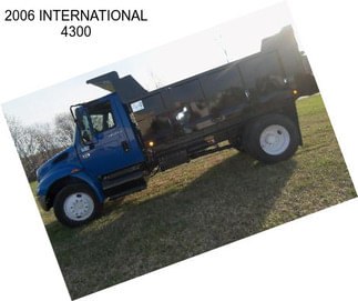 2006 INTERNATIONAL 4300