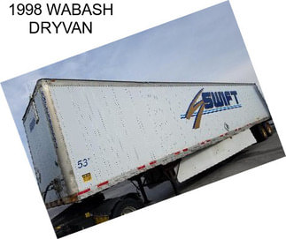 1998 WABASH DRYVAN