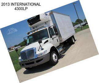 2013 INTERNATIONAL 4300LP