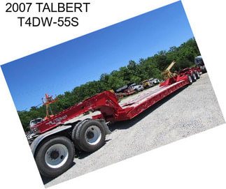 2007 TALBERT T4DW-55S