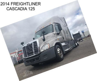 2014 FREIGHTLINER CASCADIA 125