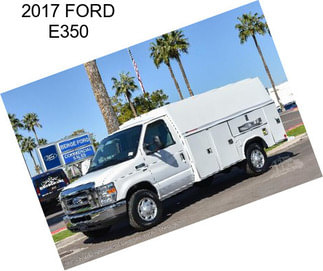 2017 FORD E350