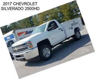 2017 CHEVROLET SILVERADO 2500HD