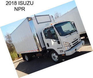 2018 ISUZU NPR