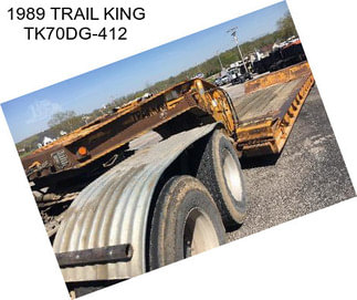 1989 TRAIL KING TK70DG-412