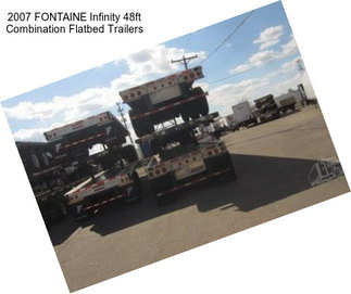 2007 FONTAINE Infinity 48ft Combination Flatbed Trailers