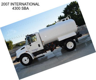 2007 INTERNATIONAL 4300 SBA