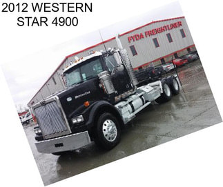 2012 WESTERN STAR 4900