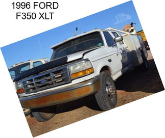 1996 FORD F350 XLT