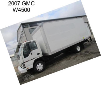 2007 GMC W4500