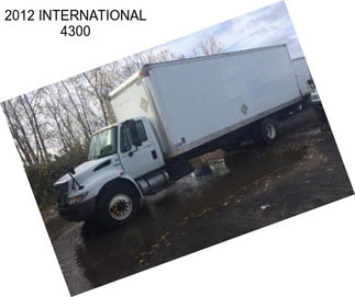 2012 INTERNATIONAL 4300