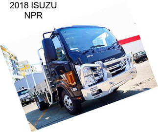 2018 ISUZU NPR