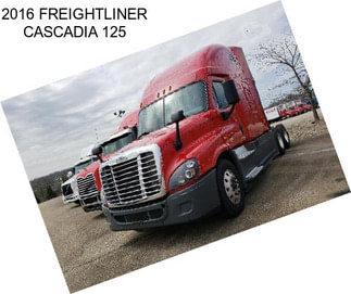 2016 FREIGHTLINER CASCADIA 125