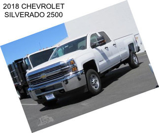 2018 CHEVROLET SILVERADO 2500