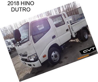 2018 HINO DUTRO