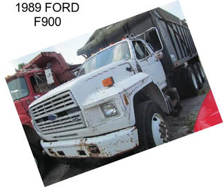 1989 FORD F900