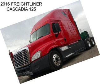 2016 FREIGHTLINER CASCADIA 125