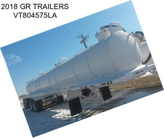 2018 GR TRAILERS VT804575LA