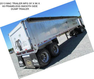 2013 MAC TRAILER MFG 39\' X 96\