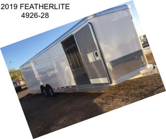 2019 FEATHERLITE 4926-28