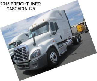 2015 FREIGHTLINER CASCADIA 125