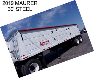 2019 MAURER 30\' STEEL