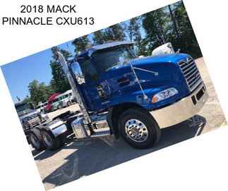 2018 MACK PINNACLE CXU613