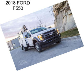 2018 FORD F550