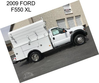 2009 FORD F550 XL