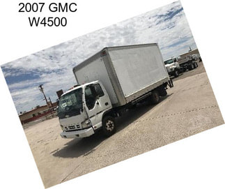 2007 GMC W4500