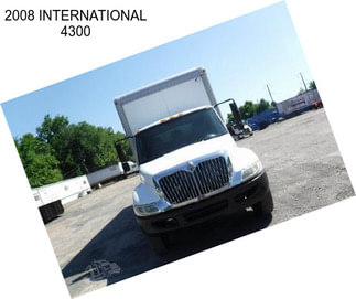 2008 INTERNATIONAL 4300