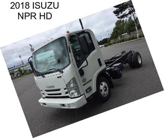 2018 ISUZU NPR HD