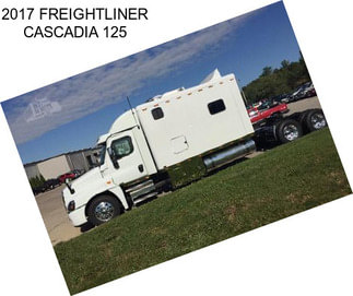 2017 FREIGHTLINER CASCADIA 125