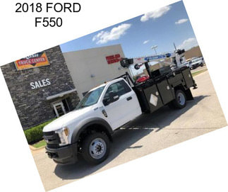 2018 FORD F550