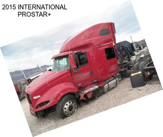 2015 INTERNATIONAL PROSTAR+