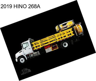 2019 HINO 268A