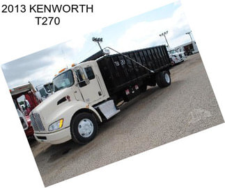 2013 KENWORTH T270