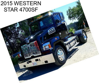 2015 WESTERN STAR 4700SF