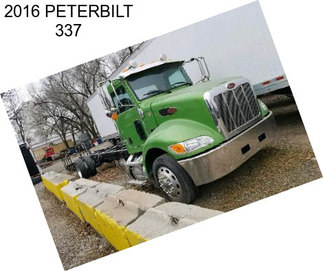 2016 PETERBILT 337