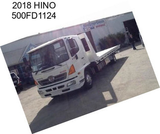 2018 HINO 500FD1124