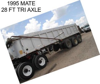 1995 MATE 28 FT TRI AXLE