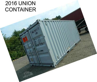 2016 UNION CONTAINER