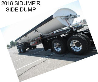 2018 SIDUMP\'R SIDE DUMP