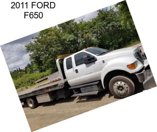 2011 FORD F650