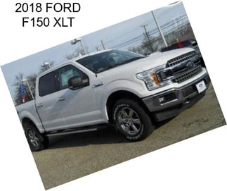 2018 FORD F150 XLT